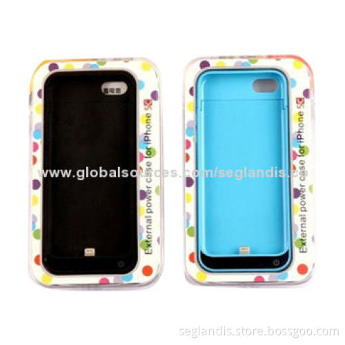 Battery Cases for iPhone 5/5S/5C with 2,200mAh Capacity